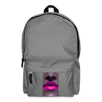 Embrasser la bouche - Sac à dos - gris éléphant - Devant