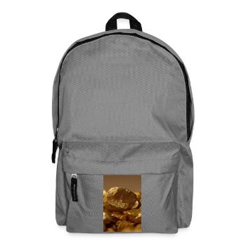Pièces d’or - Sac à dos - gris éléphant - Devant