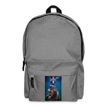 Geisha zombie underwater - Backpack - elephant grey - Front