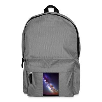 Weltall und Planeten - Rucksack - Mittelgrau - Vorne