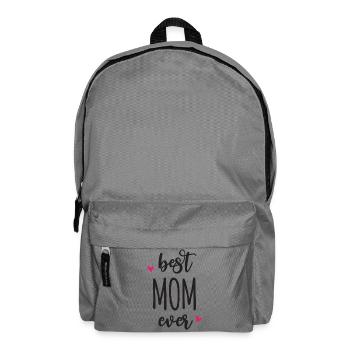 Beste Mutter aller Zeiten - Rucksack - Mittelgrau - Vorne