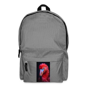 Tropisches Tier - Rucksack - Mittelgrau - Vorne