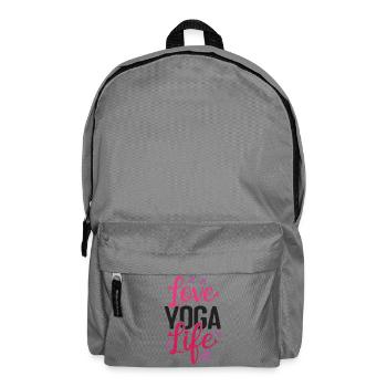 Aimer Yoga Vie - Sac à dos - gris éléphant - Devant