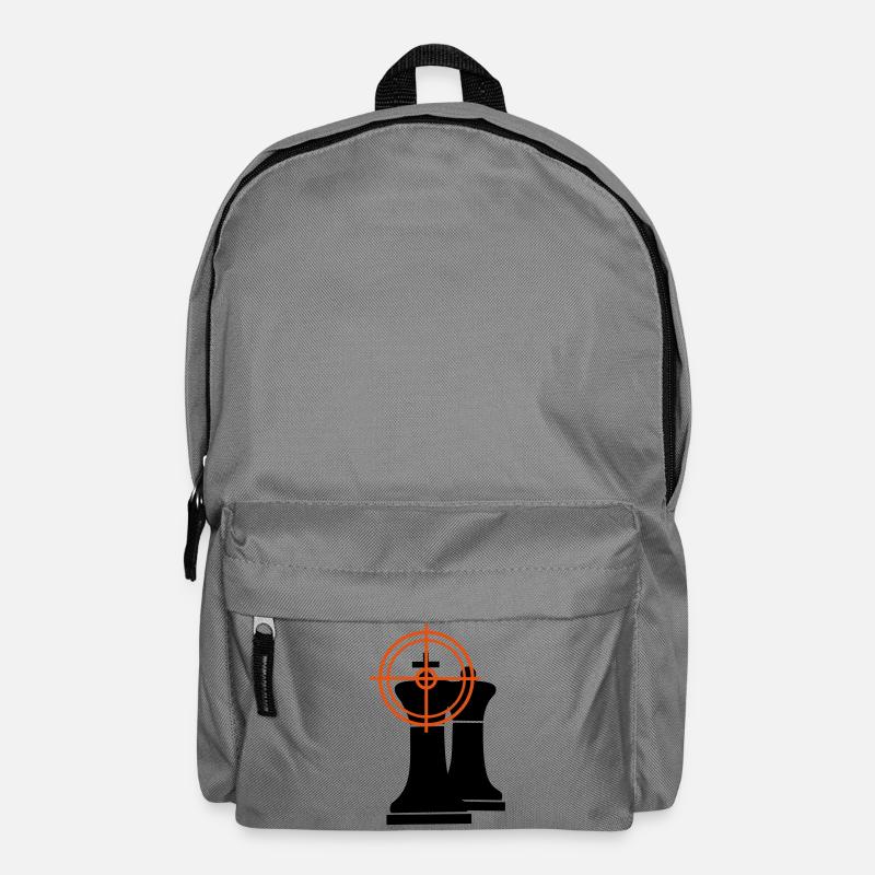 Schachmatt - Rucksack - Mittelgrau