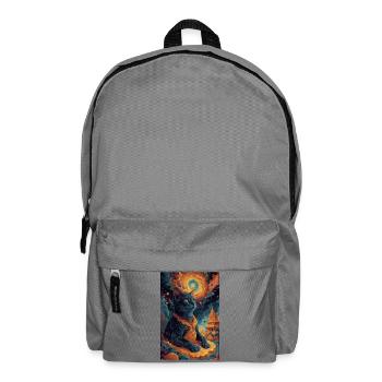 black Buddha1 - Backpack - elephant grey - Front