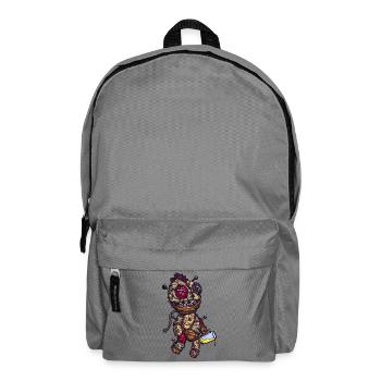 Poupée vaudou - Sac à dos - gris éléphant - Devant