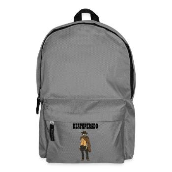 Skelett Cowboy - Rucksack - Mittelgrau - Vorne
