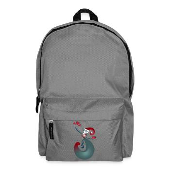 Give Receive Christmas - Backpack - elephant grey - Front