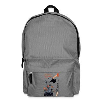 Thank You for Helping Me Grow Teacher Appreciation - Backpack - elephant grey - Front