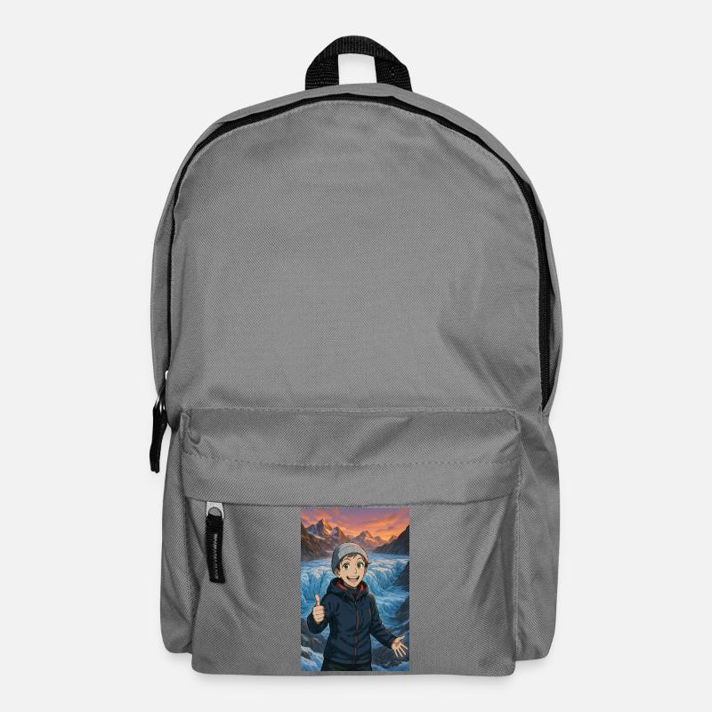Joyful icy hike - Backpack - elephant grey