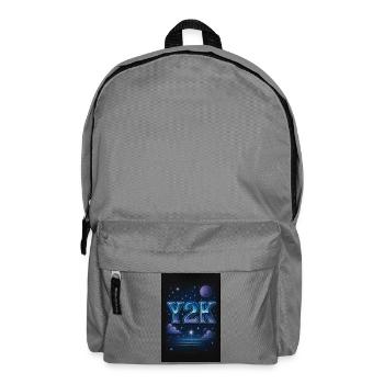 Y2K 2000er Trend - Rucksack - Mittelgrau - Vorne
