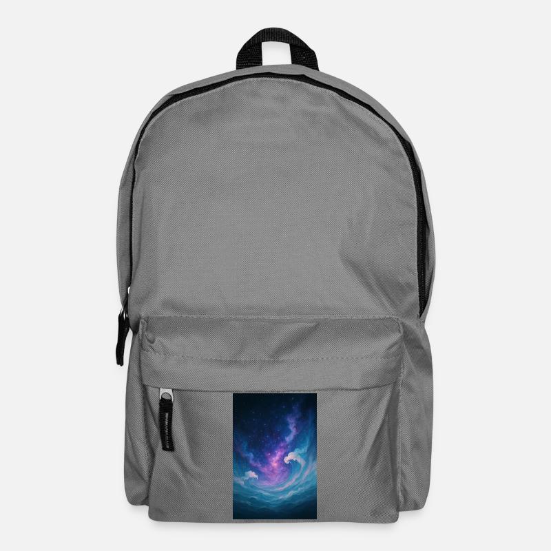 The Wave Universe - Backpack - elephant grey