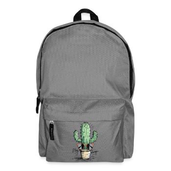 Cactus Sunglasses Design - Backpack - elephant grey - Front