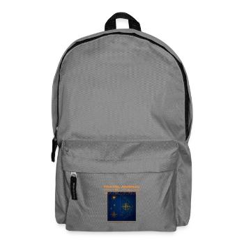 Nautical Travel Notebook - Backpack - elephant grey - Front