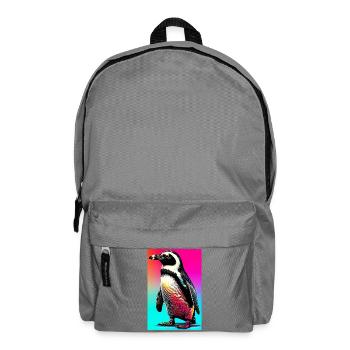 penguin - Backpack - elephant grey - Front