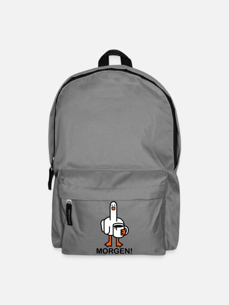 Bonjour! - Sac à dos - gris éléphant