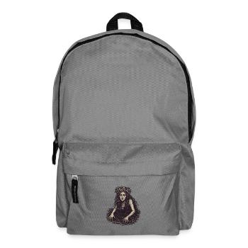 Mystic Water Nymph Illustration - Backpack - elephant grey - Front