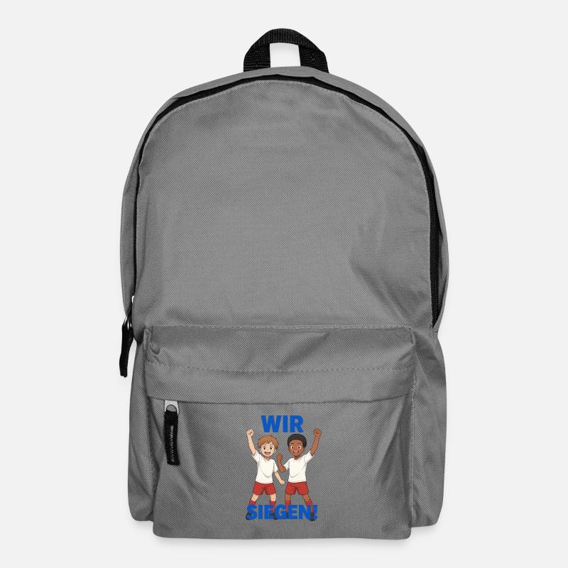 Gemeinschaftsgeist Kinder Design - Rucksack - Mittelgrau