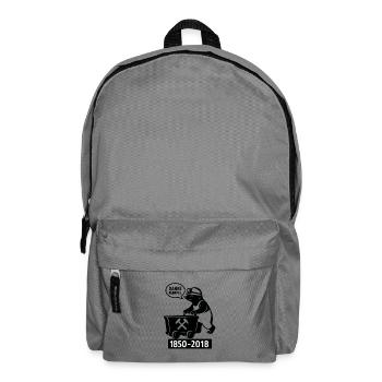 Mines de la région de la Ruhr Merci mon pote 1850-2018 - Sac à dos - gris éléphant - Devant