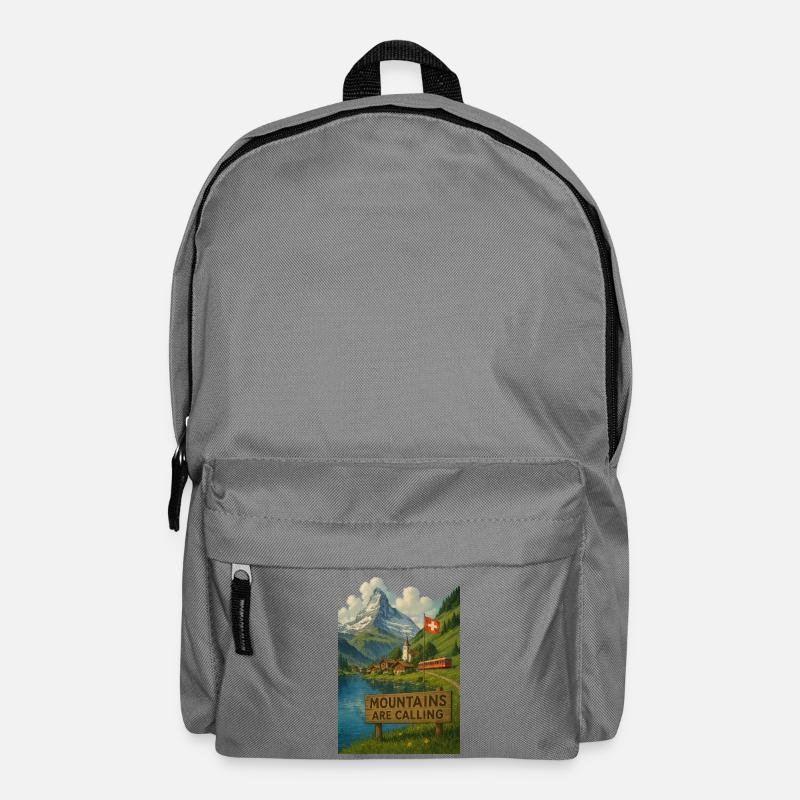 Swiss_alps - Backpack - elephant grey