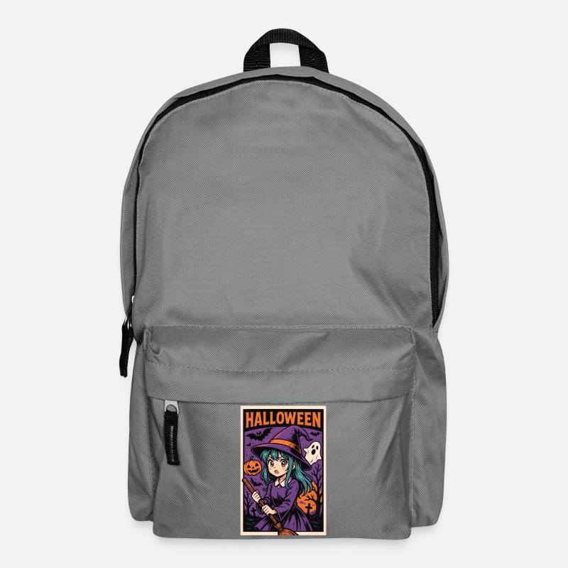 Classic Halloween - Witch - Backpack - elephant grey