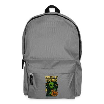 Alien Vampire T-Shirt – Creep It Cosmic  - Backpack - elephant grey - Front