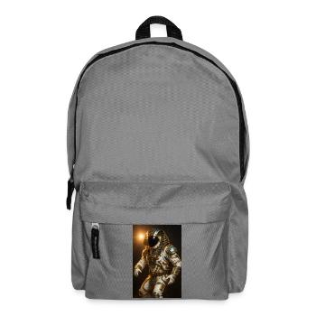 Astronaut in Ancient Egyptian Futuristic Gear - Backpack - elephant grey - Front