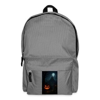 Halloween Horror Jack o Lantern - Rucksack - Mittelgrau - Vorne