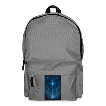 Lightning cross in the storm - Backpack - elephant grey - Front