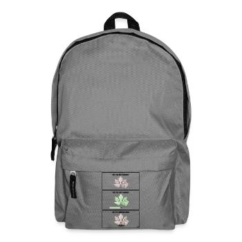 Try to get Energy - Rucksack - Mittelgrau - Vorne