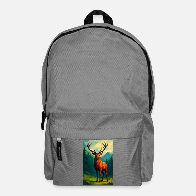 Polynature Hirsch - Rucksack - Mittelgrau