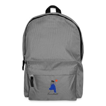 Form Silhouette Blue - Backpack - elephant grey - Front