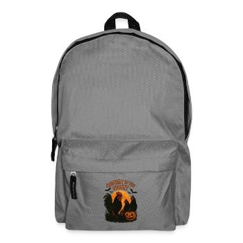 Chicken of the Night - Backpack - elephant grey - Front