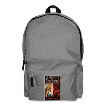 Engel und Dämonen - Vintage Poster 01 - Rucksack - Mittelgrau - Vorne