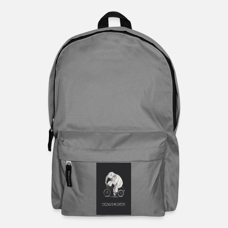 Le vélo, c’est mon cardio - Sac à dos - gris éléphant