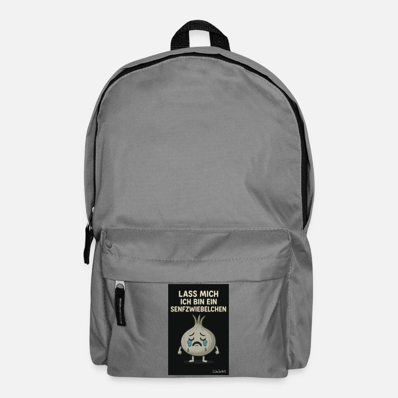 Weinendes Senfzwiebelchen - Rucksack - Mittelgrau