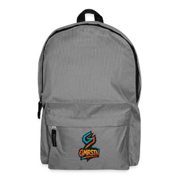 GMRSTN Graffiti Emblem Splash - Sac à dos - gris éléphant - Devant