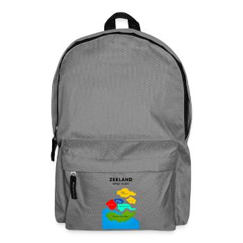 Zeeland Color Map - Backpack - elephant grey - Front