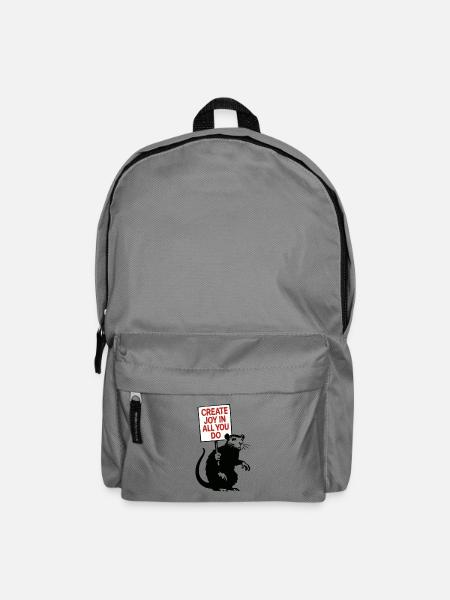 Freude in allem was du tust - Rucksack - Mittelgrau