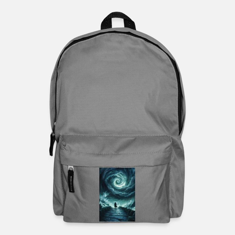 Dark fantasy illustration - Backpack - elephant grey