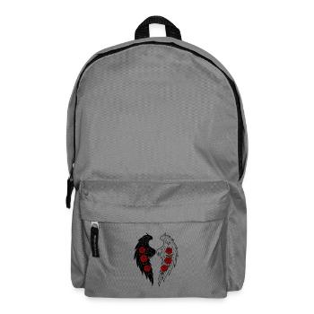 Rose Wings Angel Wings Angel Wings - Backpack - elephant grey - Front
