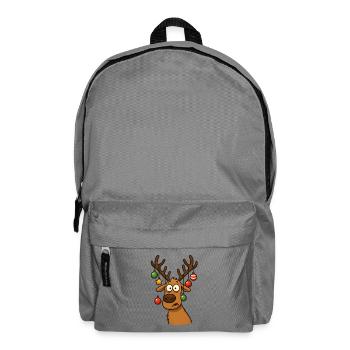 Rentier - Rucksack - Mittelgrau - Vorne