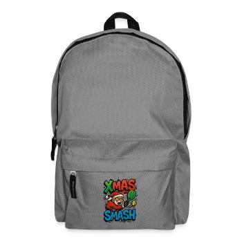 Xmas Smash Santa Padel - Backpack - elephant grey - Front