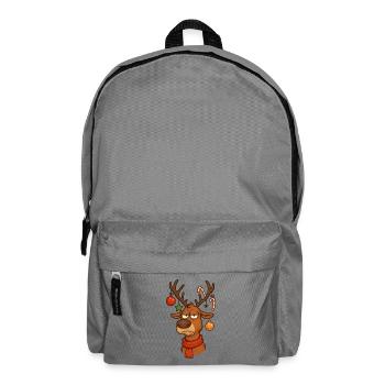 Hirsch Rudolph Joyeux Noël - Sac à dos - gris éléphant - Devant