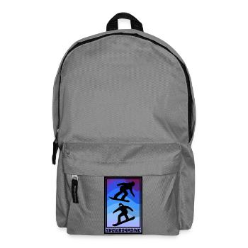 Snowboarding - Backpack - elephant grey - Front