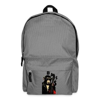 Monkey Bass Rebel - Backpack - elephant grey - Front