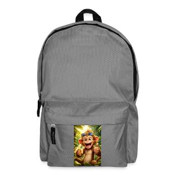 Monkey of all intensive care units - Backpack - elephant grey - Front