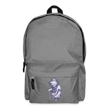Surreal granny - Backpack - elephant grey - Front