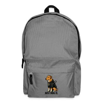 Just Dog It - Backpack - elephant grey - Front