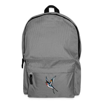 Hirondelle tatouée classique - Sac à dos - gris éléphant - Devant